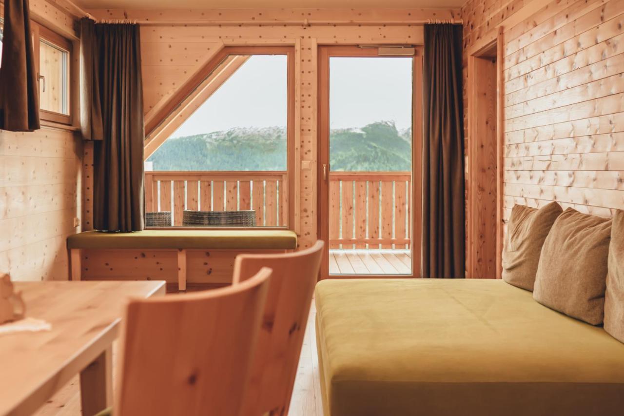 Hiasl Zirbenhuette Hotel Hochrindl Bagian luar foto