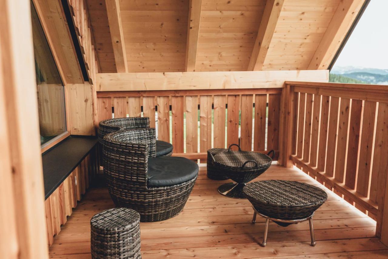 Hiasl Zirbenhuette Hotel Hochrindl Bagian luar foto